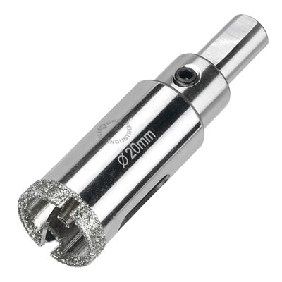 Алмазная коронка Diamond Industrial 30 мм Universal по керамограниту, керамике и камню, вакуумная пайка, M14 - изображение 13