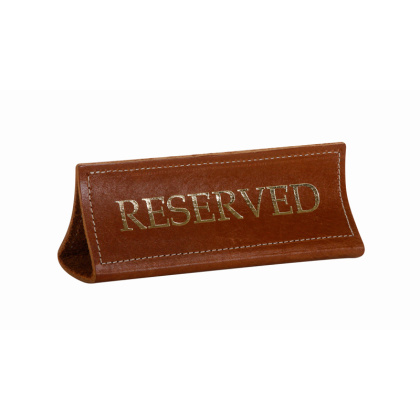 Табличка настольная «Reserved» 180х70 мм